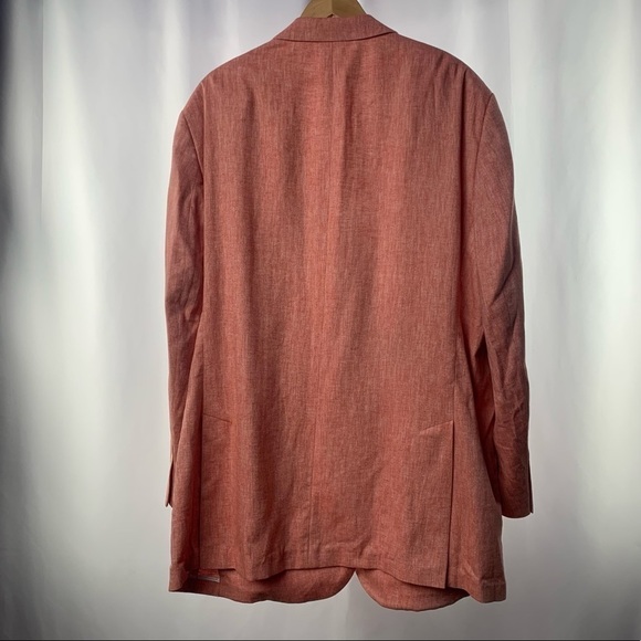 NWT J.Hilburn Cotton Linen Blazer Size 55 - Picture 3 of 5